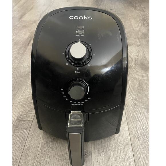 Cooks TXG-DS14 2.6 Quart Air Fryer Convection Cooker Black